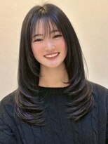 ヘアリゾート粋 新宿三丁目本店&nbsp;ナチュラル/レイヤーカット/セミロング