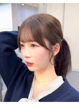 ロンドアヴァントゥス 池袋(Lond aventus) 韓国レイヤー/韓国風/ボブ/髪質改善/黒髪/ブリーチなし〔池袋〕