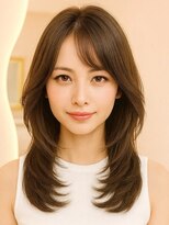 アンベル(ANBEL)&nbsp;暗めカラー/小顔/オリーブグレー/ココアベージュ/髪質改善