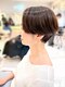 トーネ(to-ne,)の写真/大人女性も大満足！ショートカットが得意なサロンで毎日のスタイリングが楽に♪