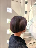 デイジー(Daisy) 春前上がりミニボブピンクブラウン髪質改善トリートメント*