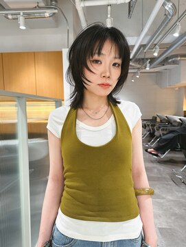 ブランコ 名古屋栄(BLANCO) ハッシュウルフ ハッシュカット ウルフカット 名古屋 人気