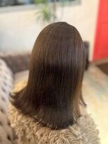 エイム ヘア リンク 長津田店(eim hair rink)&nbsp;透明感カラー/春ベージュ/ニュアンスカラー/外ハネロブ/髪質改善