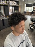 スパイキー　ピンパーマ