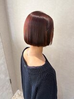 エストレーラ(estrela)&nbsp;『estrela』　小顔丸み艶ボブスタイル