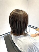 リンクヘアー (Link hair) 髪質改善カラー/切りっぱなしボブ