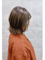 コワフュールトーリ フジグラン店(COIFFURE TORI)&nbsp;外ハネくびれボブ×艶ベージュブラウン
