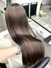 【おすすめ☆】デザインカット＋透明感カラー＋トリートメント 　[横浜]