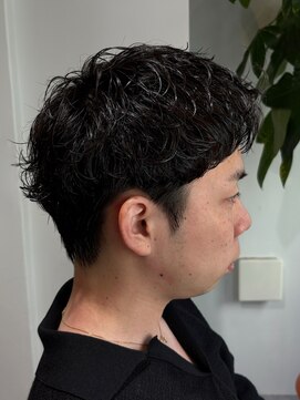 エリマ 横浜西口(elima) 無造作シャドウパーマのショートスタイル◎