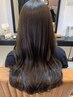 【ロングヘアにお得★】量調カット＋カラー10890円