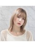 ケアブリーチ＋艶カラー ￥19,800