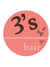 3's hair