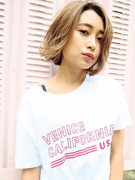 ボルタノット(volta∞knot) 【ボルタノット☆堀川】∞ふんわり柔らか前下がりボブ∞