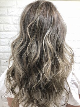 フィーネ 柏(Fi-Ne) ハイライト×アッシュベージュグラデーション