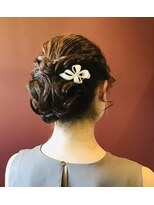 ブルーム ヘア デザイン(bloom hair design)&nbsp;編み込みアップスタイル