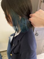 サニーグレイス シエリー(SUNNY GRACE × Cherie) インナーカラーブルー