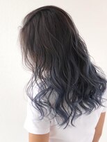 ヘアメイク ミチ 富田店(HAIRMAKE MICHI)&nbsp;スカイブルーグラデーション