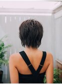 大人かわいい♪スリークショート♪サイドグラデーション