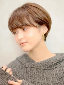 ベック ヘアサロン(BEKKU hair salon) 大人気☆絶壁解消大人なクールマッシュショート♪