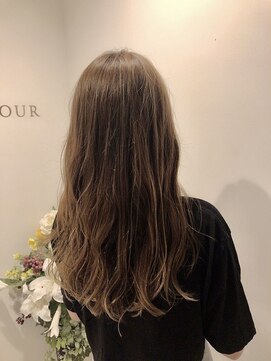 アンジュール バレイヤージュ風グラデーション