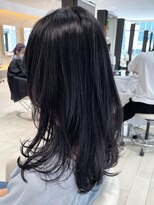 ★岡田有加★20代30代/暗髪たっぷりレイヤースタイル