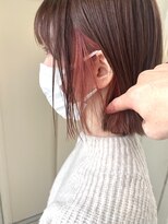 ヘアーデザイン リボン(hair design Ribon) インナーカラー&ピンクカラー