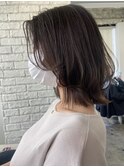 大人可愛いミディアムレイヤー［新宿三丁目］