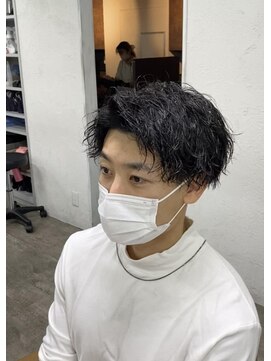 プライズ アイリス 池袋東口店(prize Iris) ソフトツイスパ/アップバング/メンズ/￥11880