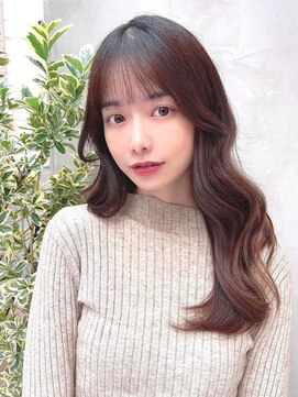 ミラリー トウキョウ(Mirareee Tokyo) 20代30代40代◎韓国ヘアー顔周りレイヤー青髪似合わせカットロブ