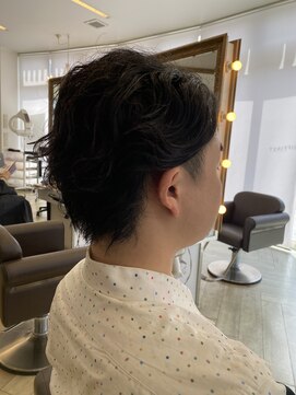 コワファースト 大分(COIFF1RST) ビジネスマンウェーブスタイル