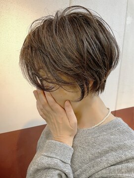 ルーファス 恵比寿 渋谷(Ruufus) 前下がり×ひし形×大人ショートボブ【Ruufus恵比寿渋谷】