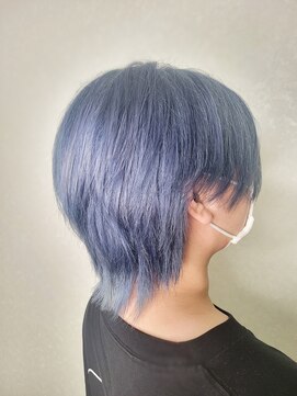 美容室 ハルミ ヘア リゾート 川口店(Harumi Hair Resort) ブリーチ//サファイア