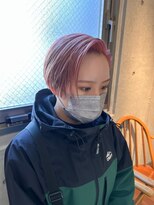 サンド 鹿児島中央(sand)&nbsp;黒髪/グレーベージュ/レイヤーロング/前髪パーマ[鹿児島駅]