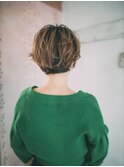 20代 30代 40代◎短めバングにマッシュショートカット