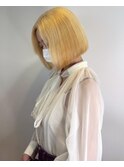 【'R Saya】ブロンドボブ