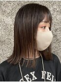 切りっぱなしボブ/外ハネ