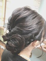 ヘアー バイ ミーズ(hair by Mii’s)&nbsp;ルーズ編み込み