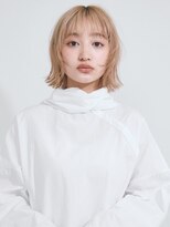 オンク 新宿(onk)&nbsp;黒髪/グレーベージュ/レイヤーロング/前髪パーマ[新宿駅]