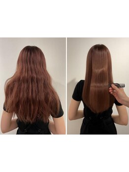 髪質に合わせて、あなただけのトリートメントをご提案！髪のダメージ補修やハリコシの改善を。