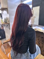 ザ カラー ラボ(THE COLOR LABO) 艶髪カラー　チェリーピンク　韓国ヘア