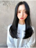 【Lond bla-ma】シースルーバング/2wayバング/くびれ/韓国