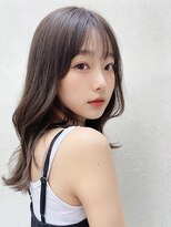 オリーブスバイネオリーブ(Olive's by neolive)&nbsp;新宿/くびれヘア/アプリコットオレンジ/ハイライトカラー/レイヤ