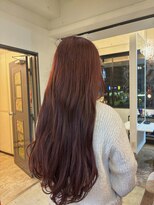 オーガスト ヘア ネイル(AUGUST hair nail)&nbsp;ピンクベージュ／ブリーチなしダブルカラー／横浜／ハイトーン