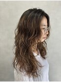 【仁藤沙哉香】ウルフパーマ