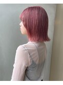 ブリーチ必須!ハイトーンピンク