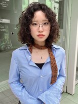 カシェ ナカザキ(CACHE NAKAZAKI)&nbsp;スパイラルパーマ/ミディアム/パーマスタイル