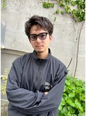 【川前大輝】メンズニュアンスウェーブショート