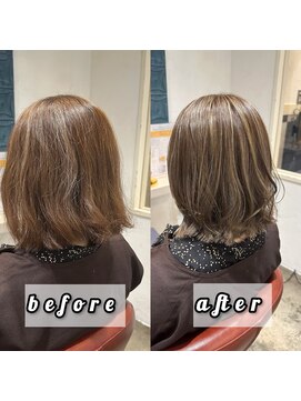 ヘアアンドメイク アース 聖蹟桜ヶ丘店(HAIR&MAKE EARTH) プレミアム大人ハイライト