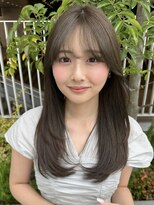 エトワ 新宿(ETOWA) オリーブグレージュ　小顔 ワンカール 髪質改善 韓国 新宿