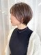 エル(el.)の写真/巧みなカット技術で小顔魅せが叶う◇スタイリングもしやすく、毎日きれいなシルエットのショートヘアをKEEP